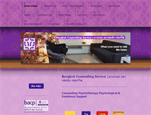 Tablet Screenshot of bangkokcounsellingservice.com